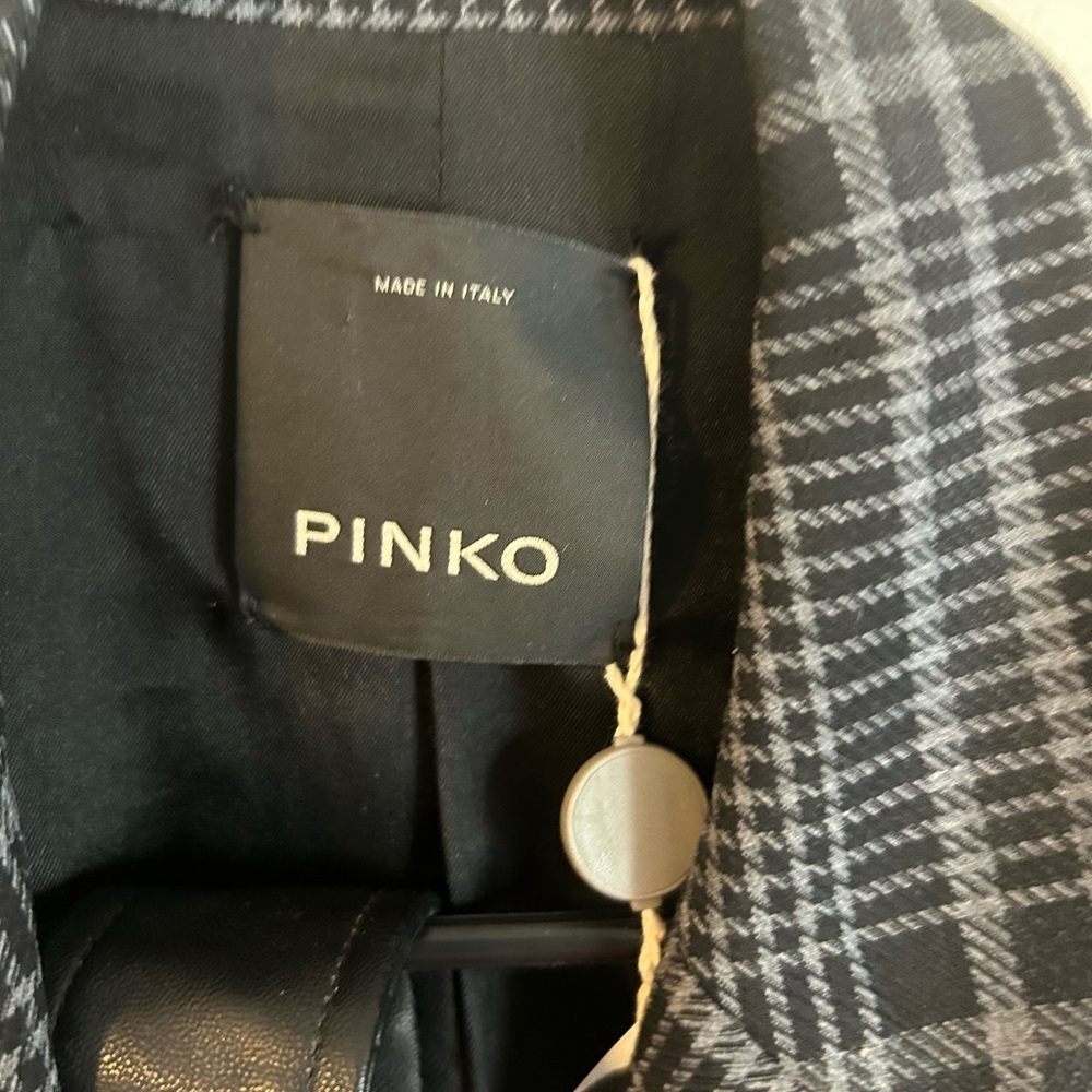 NWT PINKo Plaid Women's Coat/blazer - Picture 6 of 10